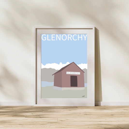 "Glenorchy, New Zealand" Travel Wall Art Print