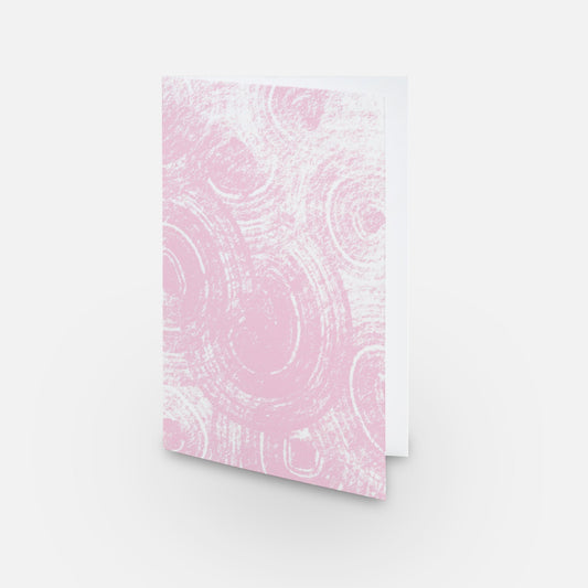 "Pink" Greeting Card