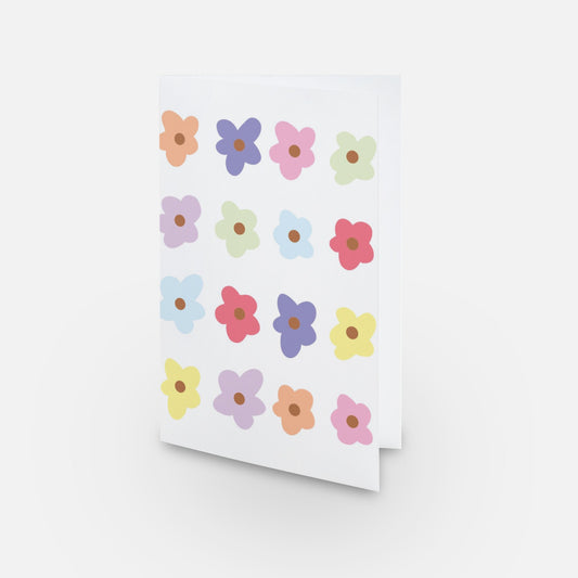 "Flowers" Greeting Card